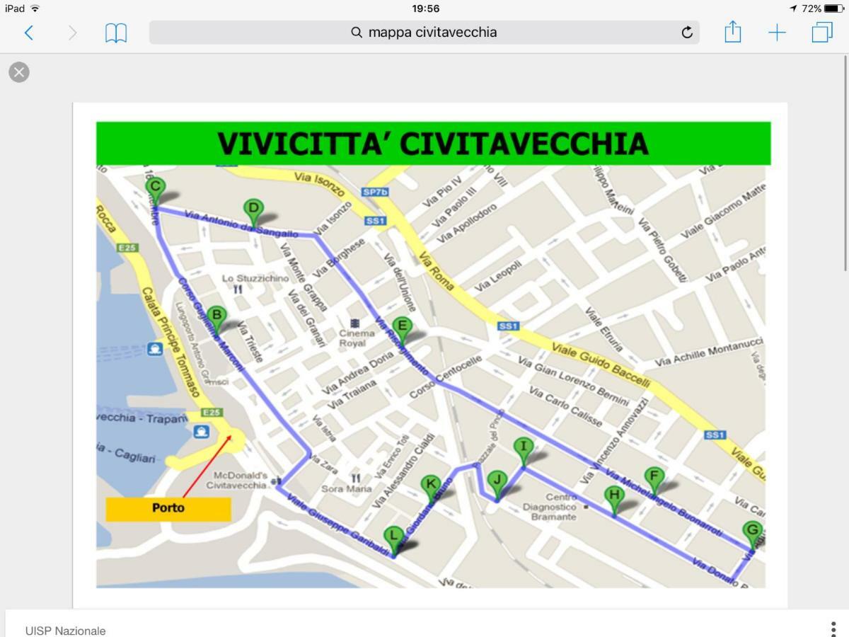 Whole Holiday Home Apartment Splendid Civitavecchia Da Pamino & Priscilla Екстер'єр фото